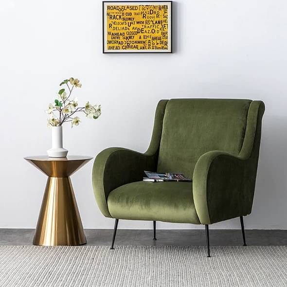 Otto Green Accent Chair