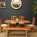 Live Edge Dining Set - photo
