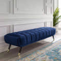 Modway Adept Upholstered Velvet Bench - photo