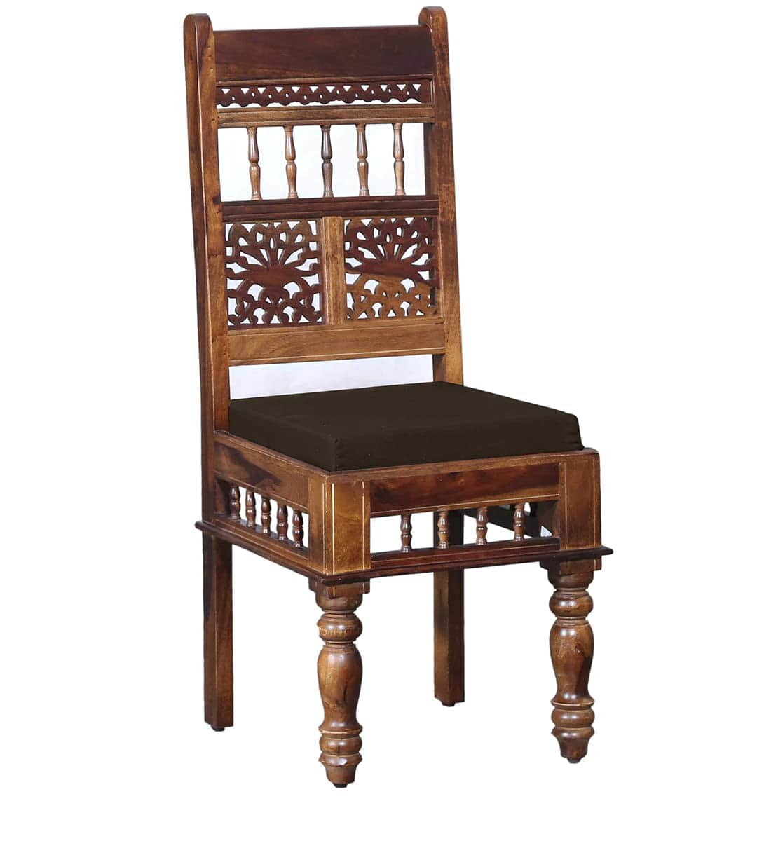 Segur Solidwood 4 Seater Dining Set - rear_view