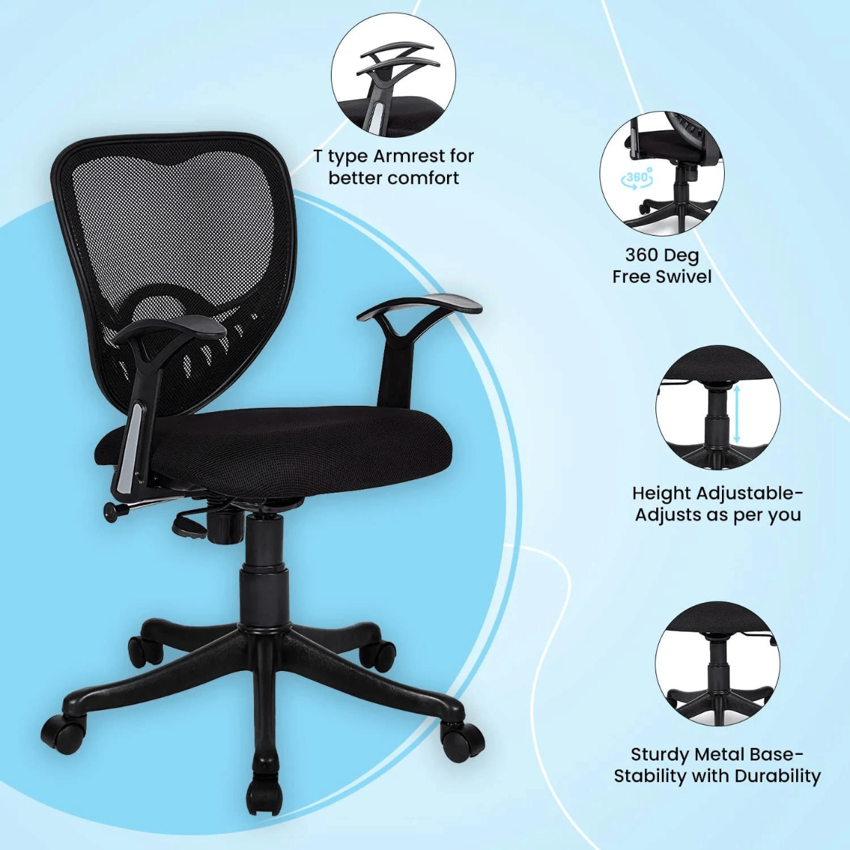 Revolving Office Casper Chair