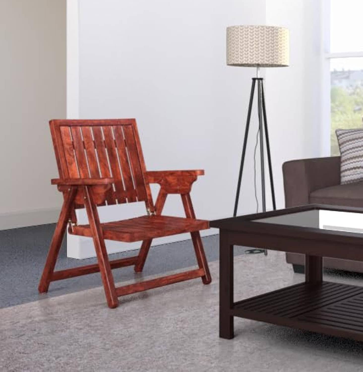 Warren Contemporary Arm Rest Folding Chair