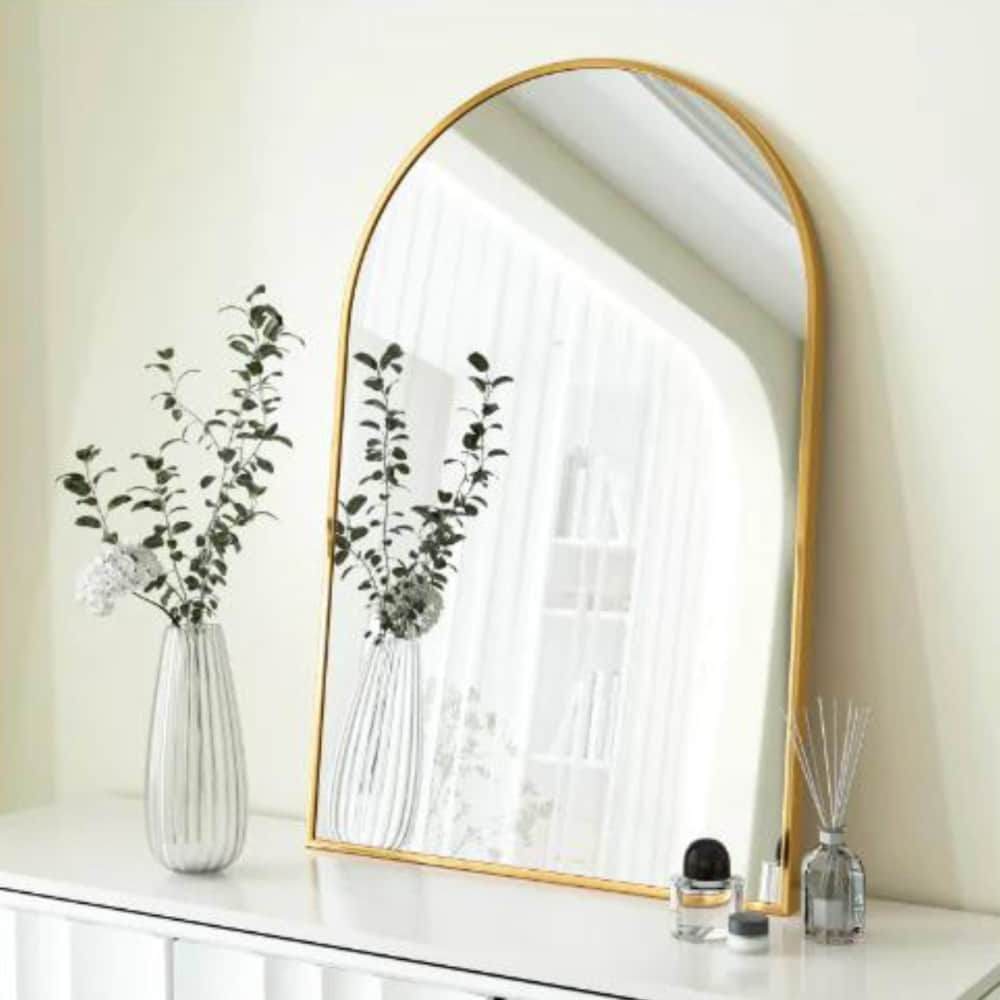 Arch Shape Decorative Wall Mirror - photo