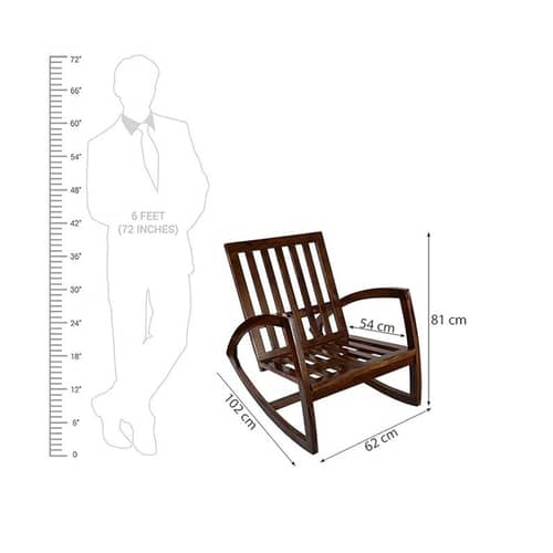 Nashville Solidwood Rocking Chair