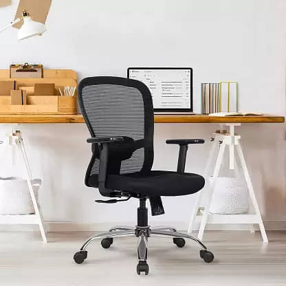 Bendigo Medium Back Revolving Mesh Office Chair
