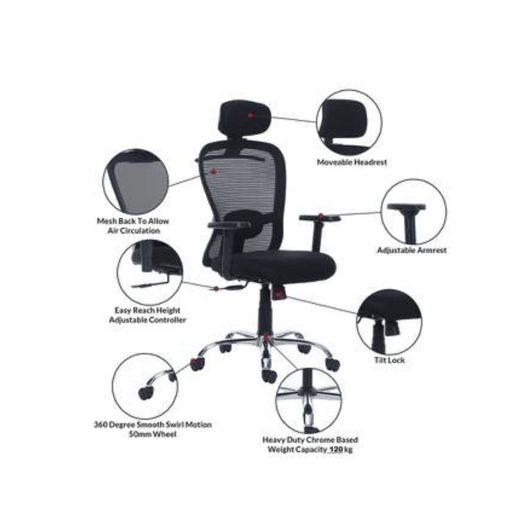 Breathable Mesh Ergonomic Office Chair