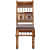 Elise Six Seater Dining Table With 6 Chairs - left_view
