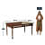 Elise Six Seater Dining Table With 6 Chairs - bottom_view