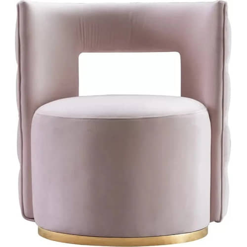Tufted Swivel Club Chair
