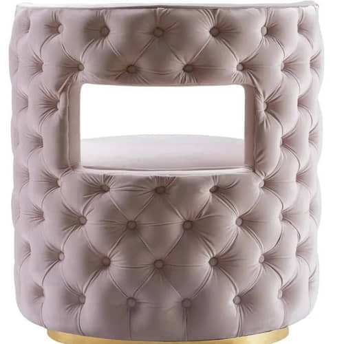 Tufted Swivel Club Chair