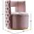 Tufted Swivel Club Chair - left_view