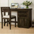 Memphis Solidwood Study Table with Chair - photo