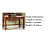 Morgen Solid Sheesham Wood Study Table - front_view