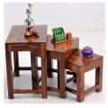 Sapa Solid Sheesham Wood Nesting Table - photo