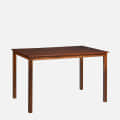 Elise 4 Seater Dining Set in Antique Cherry Finish - front_view