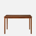 Elise 4 Seater Dining Set in Antique Cherry Finish - top_view
