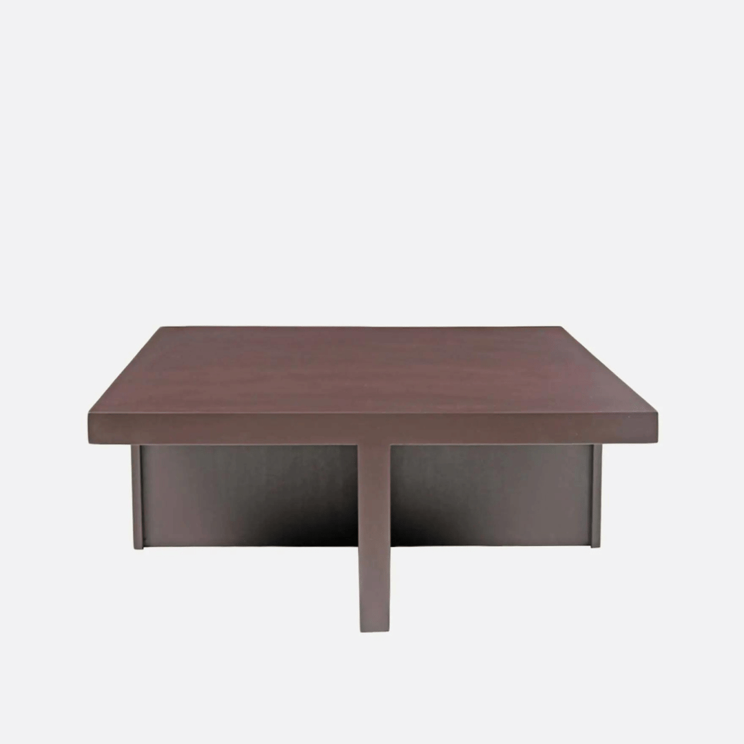 Nesting Coffee Table Set With 4 Stools - left_view