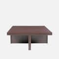 Nesting Coffee Table Set With 4 Stools - left_view