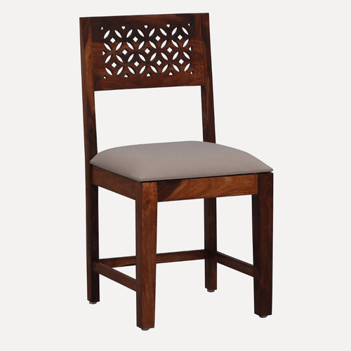 4 Seater Dining Set In Honey Oak Finish