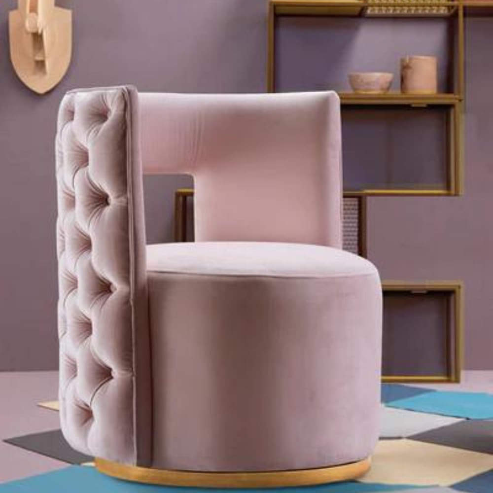 Tufted Swivel Club Chair - photo
