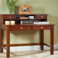 Morgen Solid Sheesham Wood Study Table - top_view