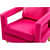 Modway Upholstery Armchair With Metal Legs - right_view