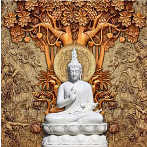 Buddha Wall Tile - photo