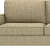 Tauras 3+1+1 Wooden Sofa - top_view