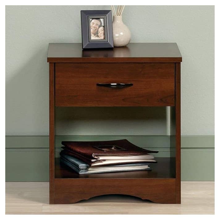 Orleans Sheesham Wood Bedside Table with 1 Drawer for Living Room