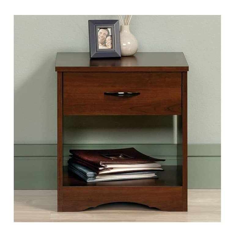 Orleans Sheesham Wood Bedside Table with 1 Drawer for Living Room