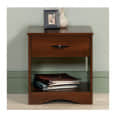 Orleans Sheesham Wood Bedside Table with 1 Drawer for Living Room - top_view