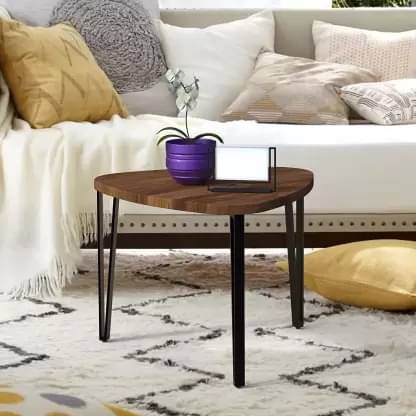 Barcelona Solid Sheesham Wood Nesting Table for Living Room