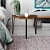 Barcelona Solid Sheesham Wood Nesting Table for Living Room - rear_view