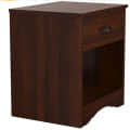 Orleans Sheesham Wood Bedside Table with 1 Drawer for Living Room - left_view