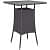 4+1 Bar Chair Set  Furniture Wicker Waving  with Cushions - left_view
