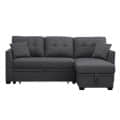 Paddington L shape sofa cum bed - front_view