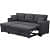 Paddington L shape sofa cum bed - left_view