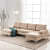 Tauras U shape sofa - front_view