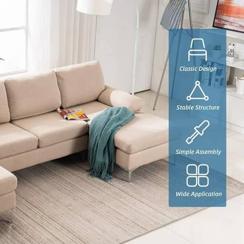 Tauras U shape sofa