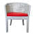 Bristol 2+1 Patio Chair Set & table with Cushions - front_view