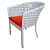 Bristol 2+1 Patio Chair Set & table with Cushions - left_view