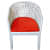 Orleans 4+1 Chair Set  Furniture Wicker Waving with Cushions - top_view