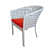 Orleans 4+1 Chair Set  Furniture Wicker Waving with Cushions - left_view