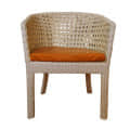 Wicker sofa set outdoor Furniture - front_view