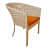 Wicker sofa set outdoor Furniture - right_view