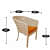 Wicker sofa set outdoor Furniture - bottom_view