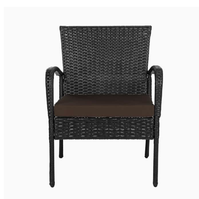 Herrin 2+1 Wicker sofa set outdoor Furniture - front_view