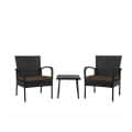 Herrin 2+1 Wicker sofa set outdoor Furniture - top_view
