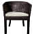 Bristol 2+1 Wicker sofa set outdoor Furniture Wicker Waving with Cushions - rear_view