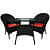 Rhythm 2+1 Wicker sofa set - front_view
